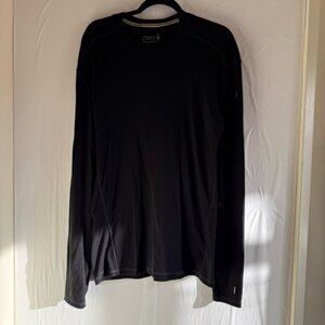 Smartwool Merino 250 Black Long Sleeve Shirt Size XL